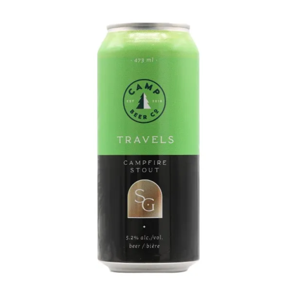 Small Gods X Camp Travels Campfire Stout