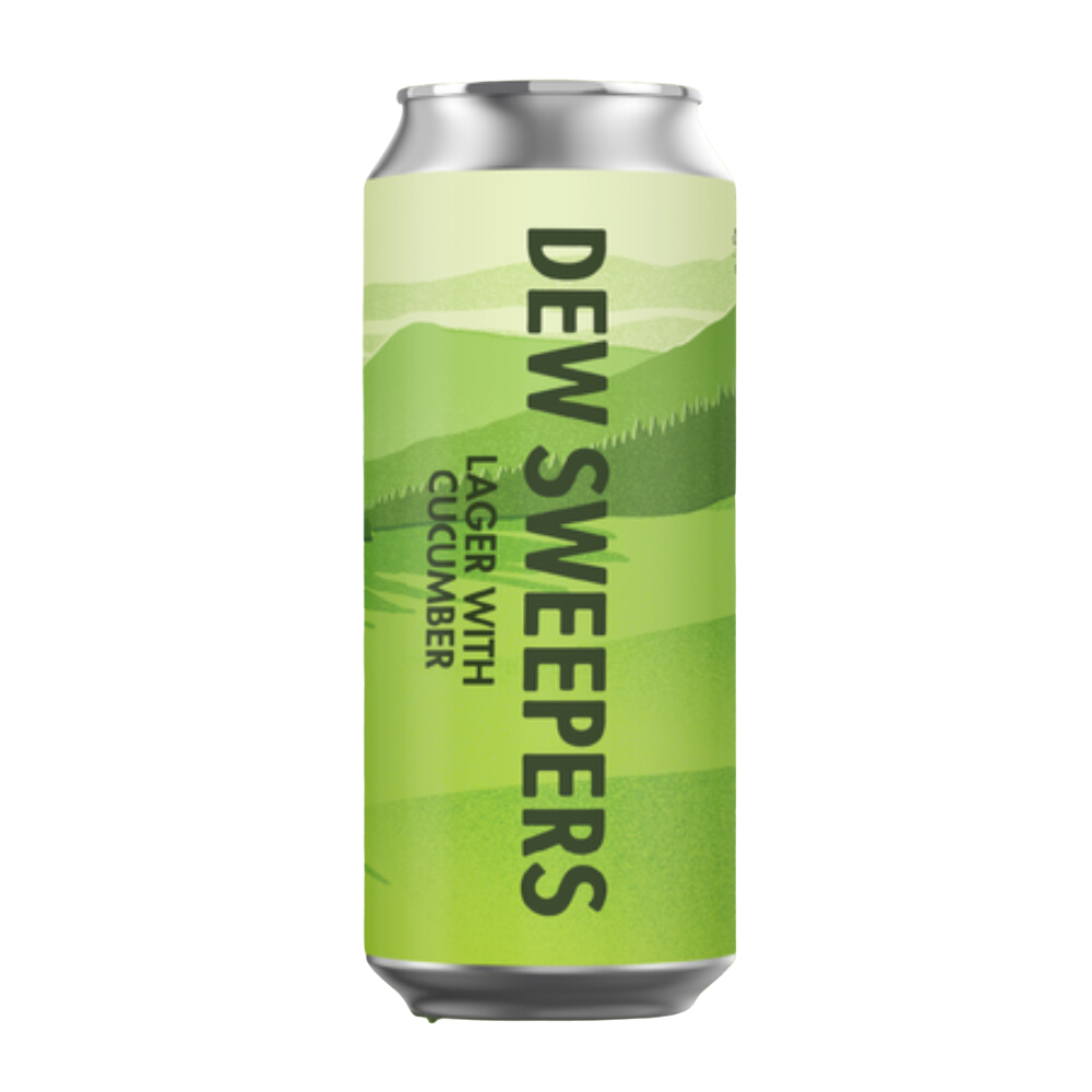 Born Brewing Dew Sweepers – Cucumber Lager 4 X 473ML