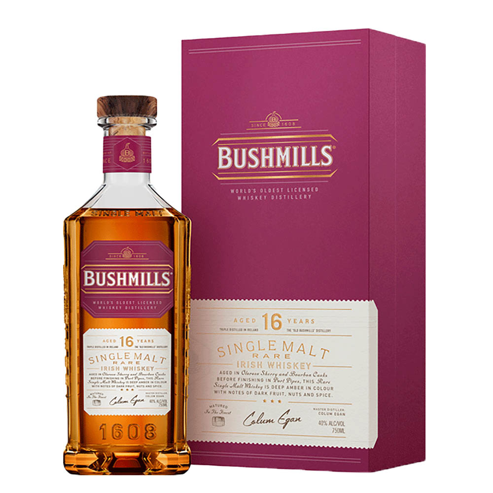 Bushmills 16 Year Old Irish Whiskey 700mL