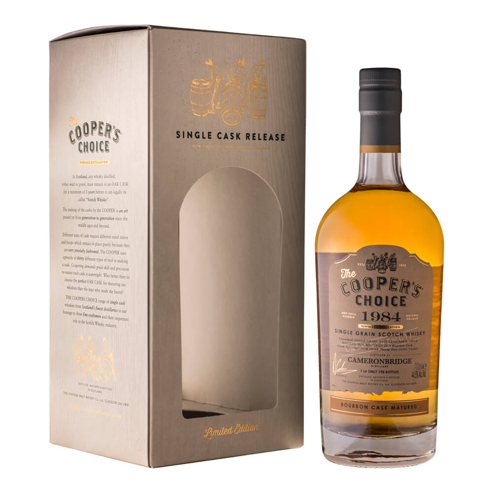 The Cooper’s Choice - Cameronbridge 35 Year Old 1984