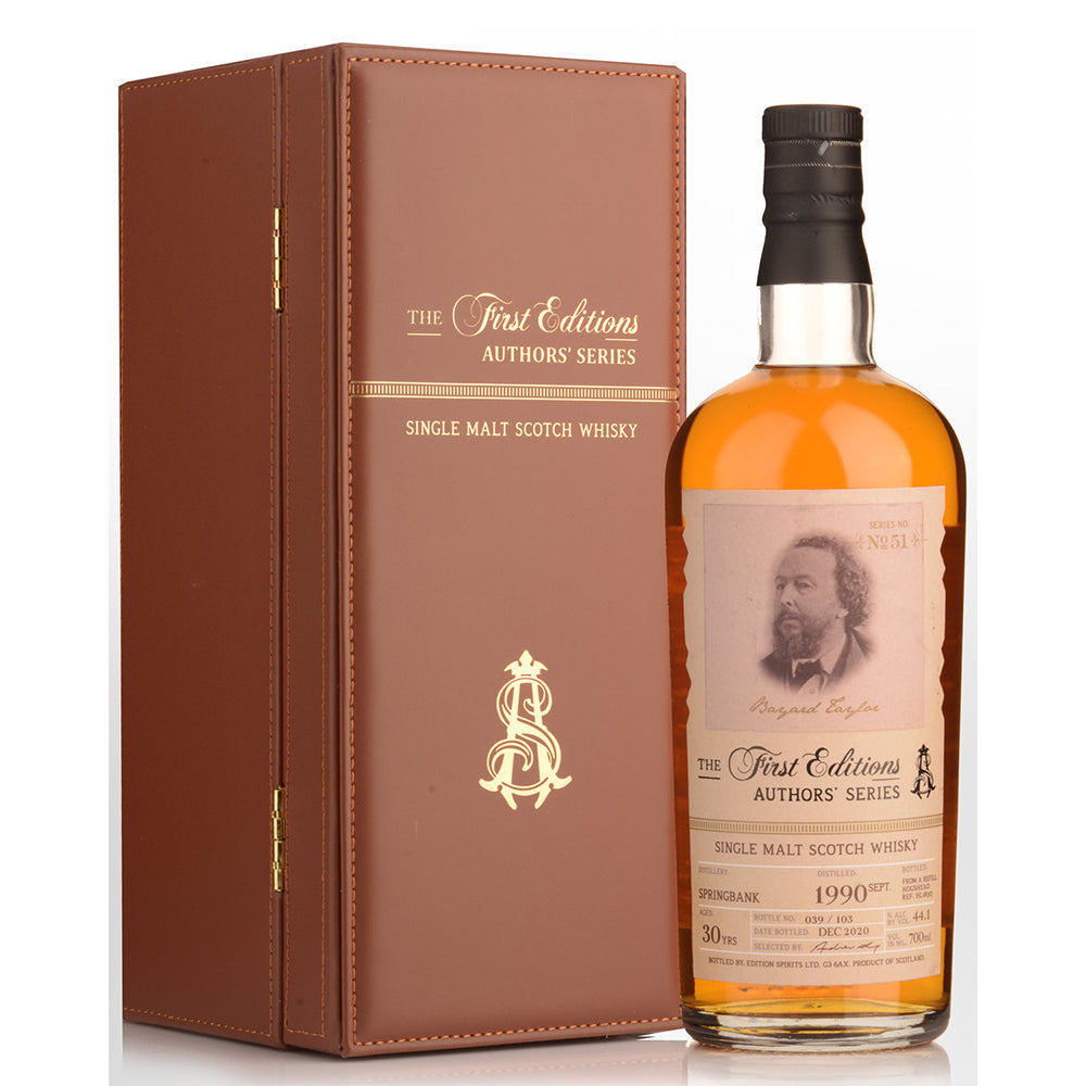 Springbank 1990 First Editions Authors' Series No. 51 Hunter Laing & Co.