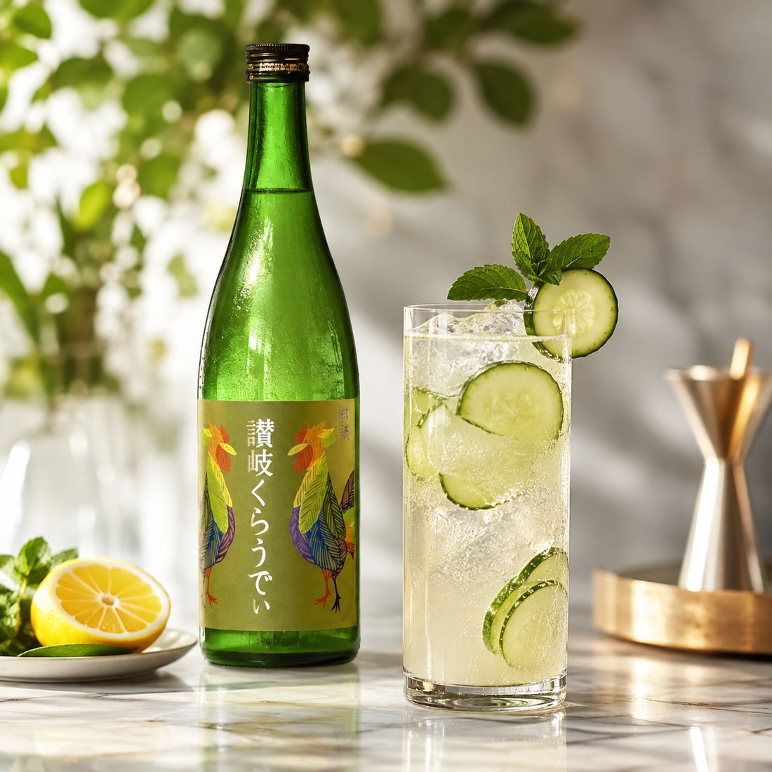 FEATURE COCKTAIL: Sanuki Cloudy Summer Fizz