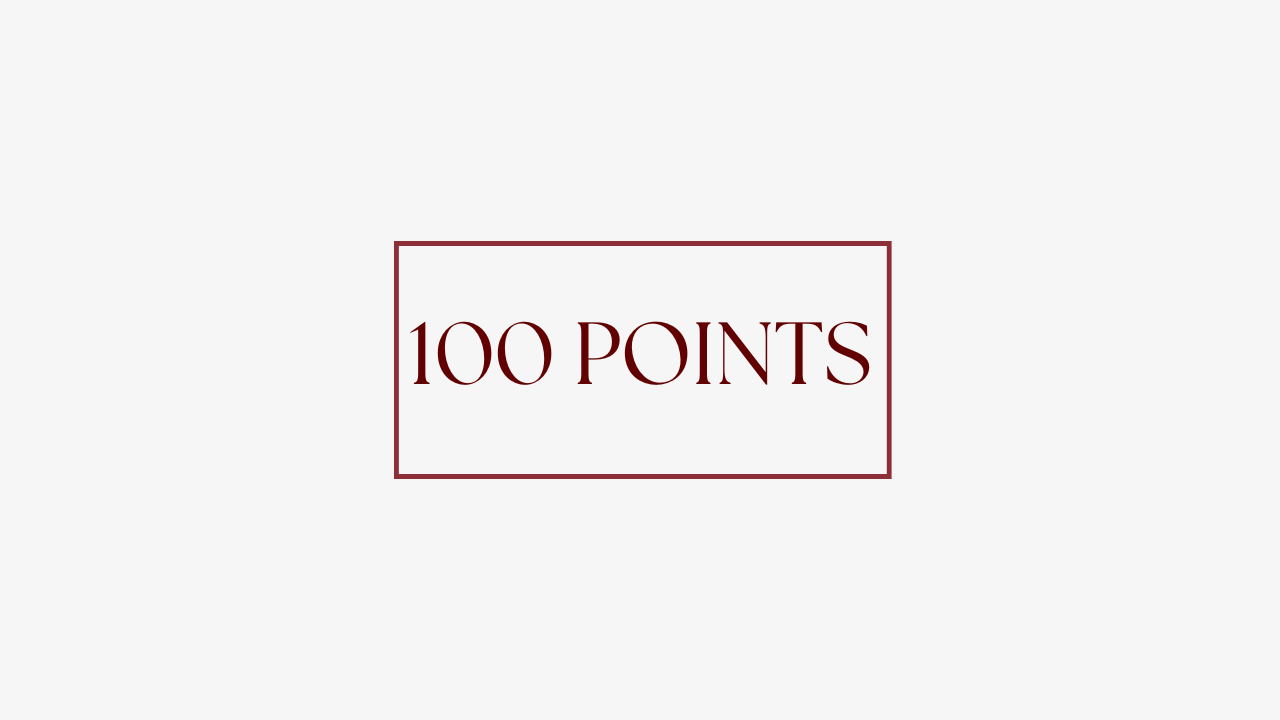100-Point Wines