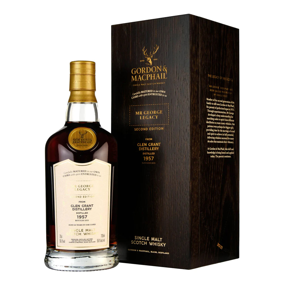 Glen Grant 1957 Gordon and MacPhail 64 Year Old Mr George Legacy / 2nd Edition