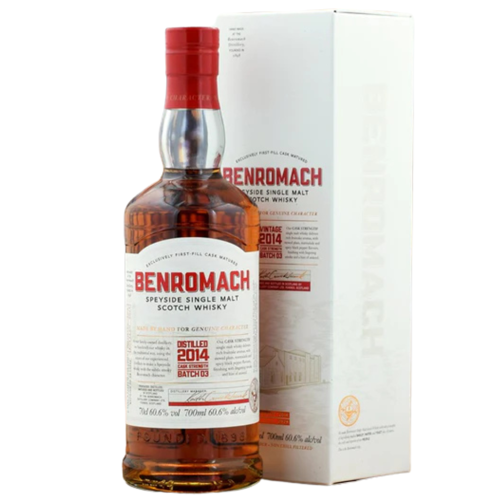 Benromach Cask Strength  Vintage 2014 Batch 3