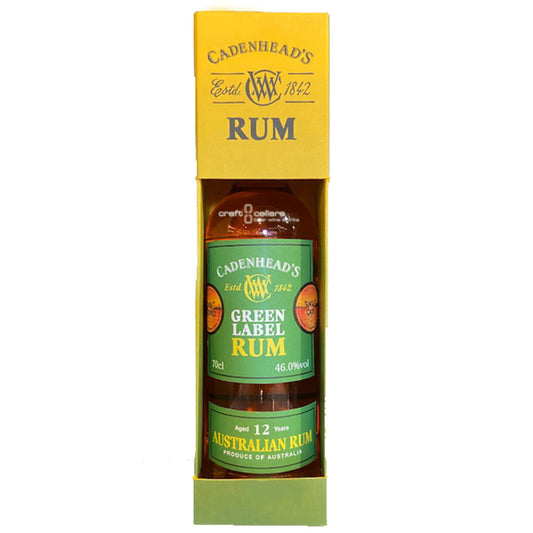CADENHEAD GREEN LABEL RUM 12 YO