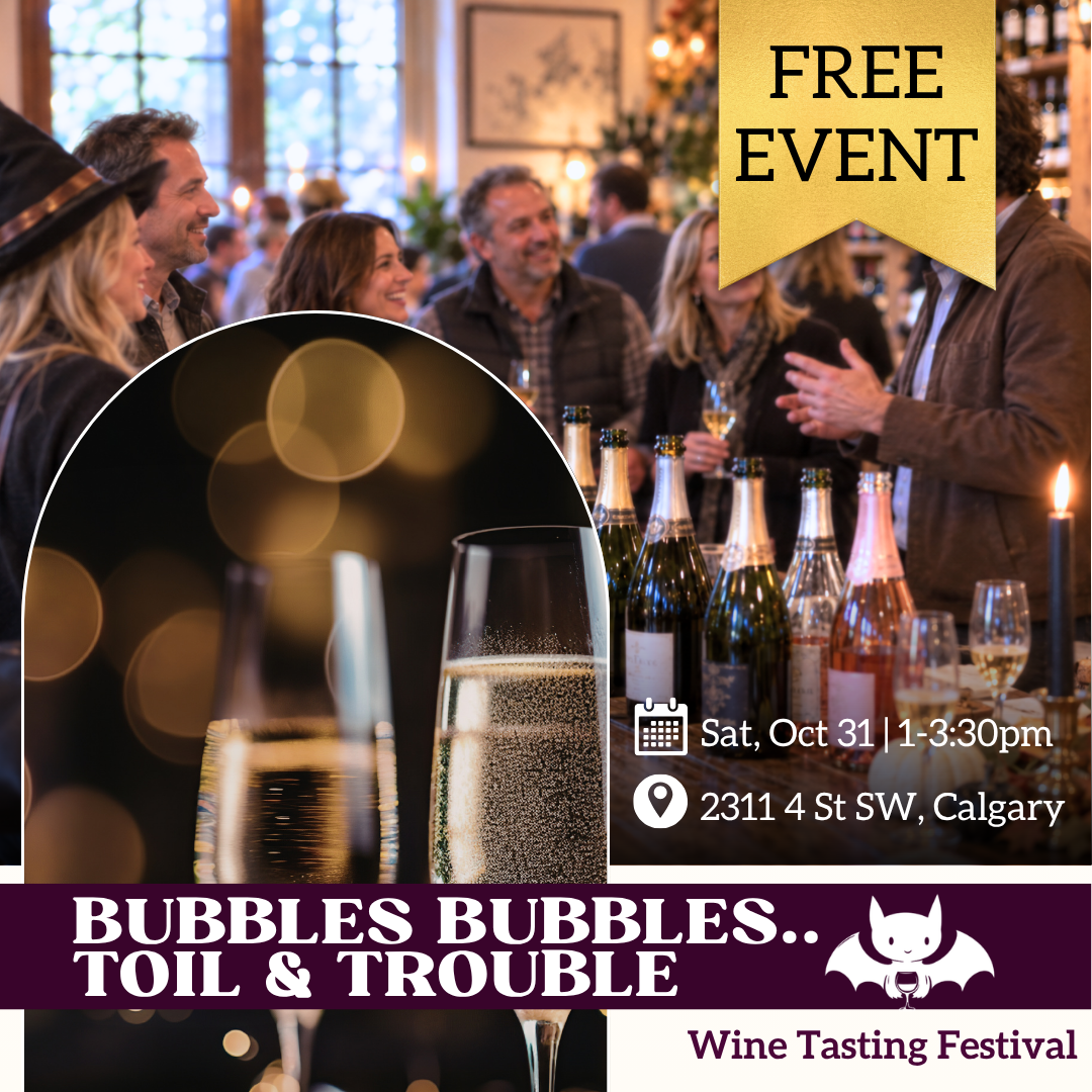 Bubbles, Bubbles Toil & Trouble: Sparkling Wine Tasting Festival