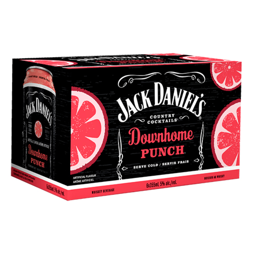 JD Down Home Punch 6PK