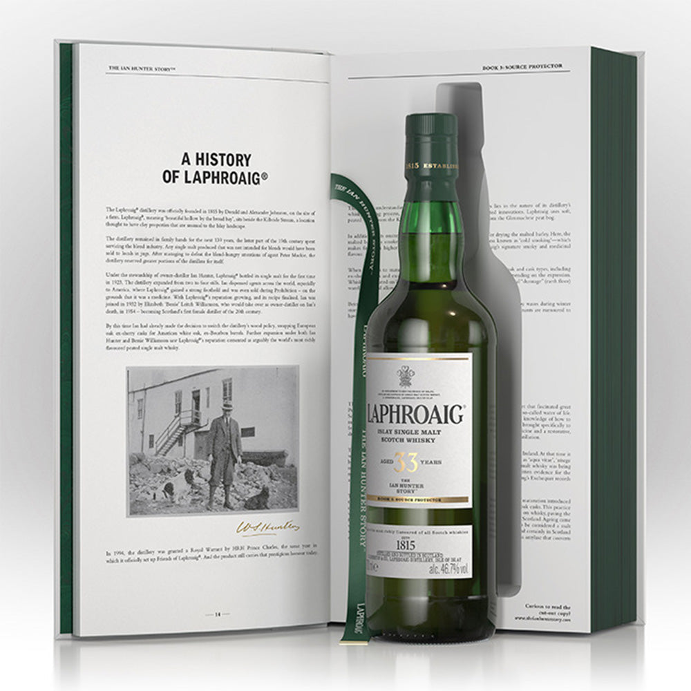 Laphroaig 33 Year Old – The Ian Hunter Story Book 3: Source Protector