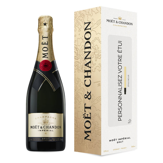 Moet & Chandon Brut Imperial Customizable Cardboard Gift Box