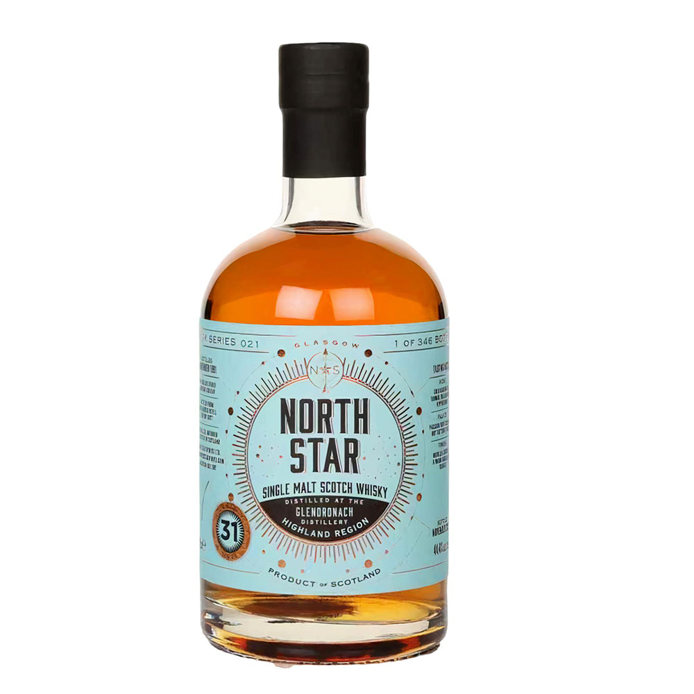 Glendronach 31 Year Old – 1991 Vintage Highland Single Malt Scotch Whisky- North Star