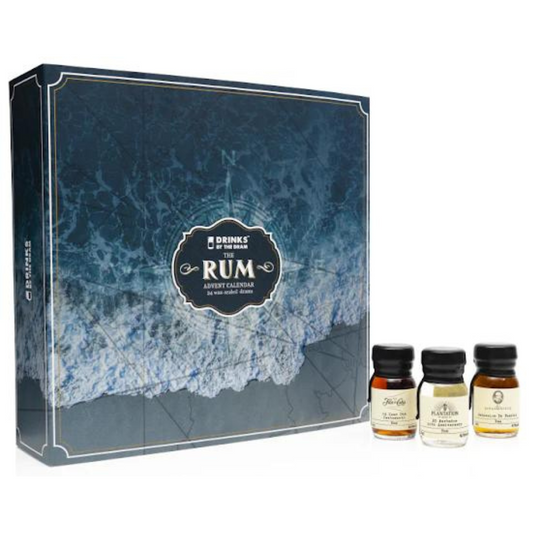 Drinks By The Dram Premium Rum Advent Calendar 2023 24 x 30ml