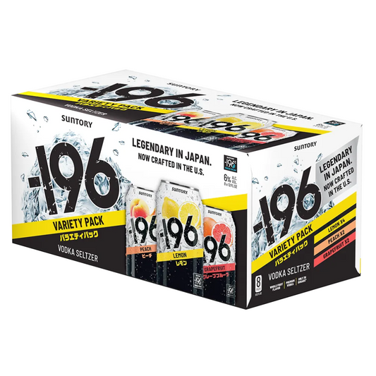 Suntory -196 Mixed Pack Vodka Seltzer 8x355mL