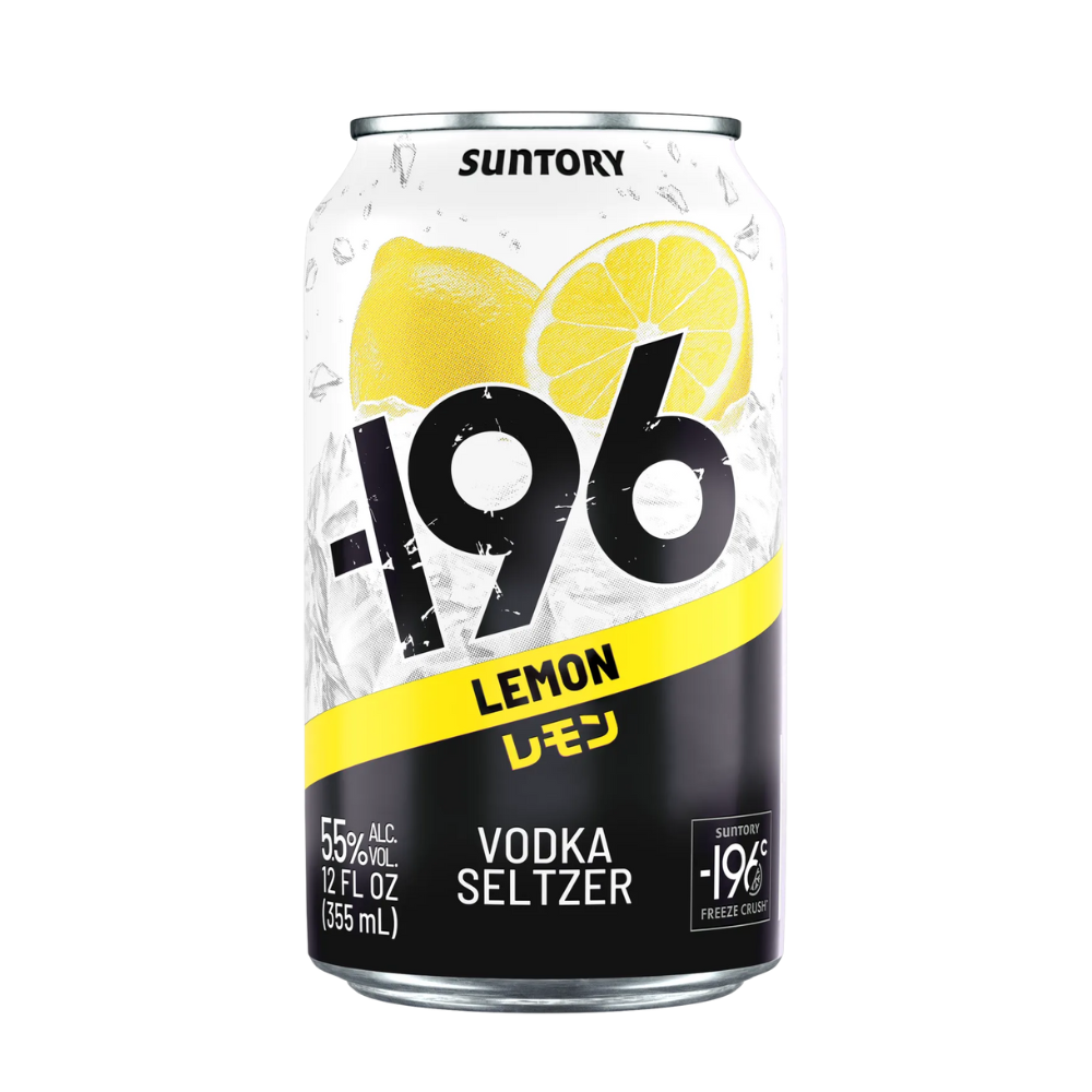Suntory -196 Lemon Vodka Seltzer