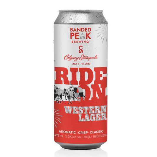 Banded Peak Ride On Western Lager (DISC)