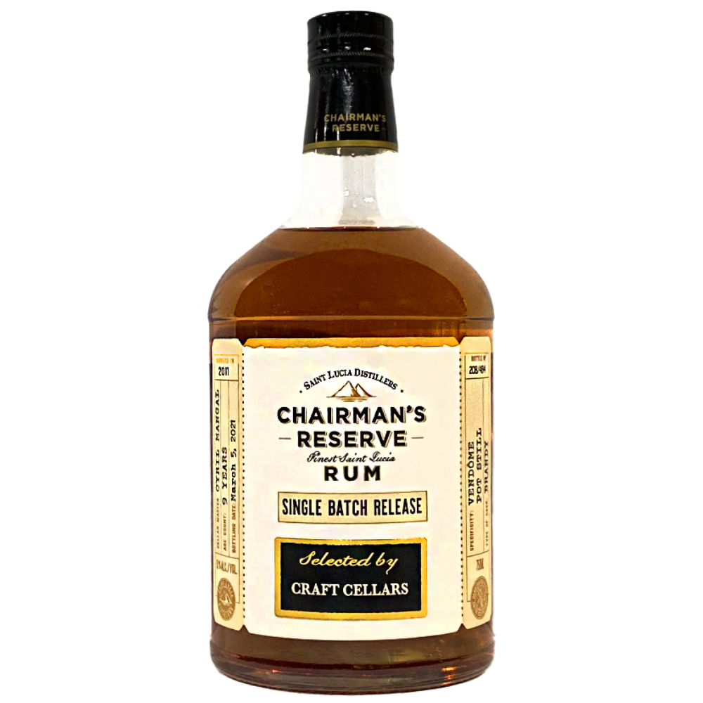Saint Lucia Chairman's Reserve Rum 2011 - 9 Year Old Brandy Single Batch