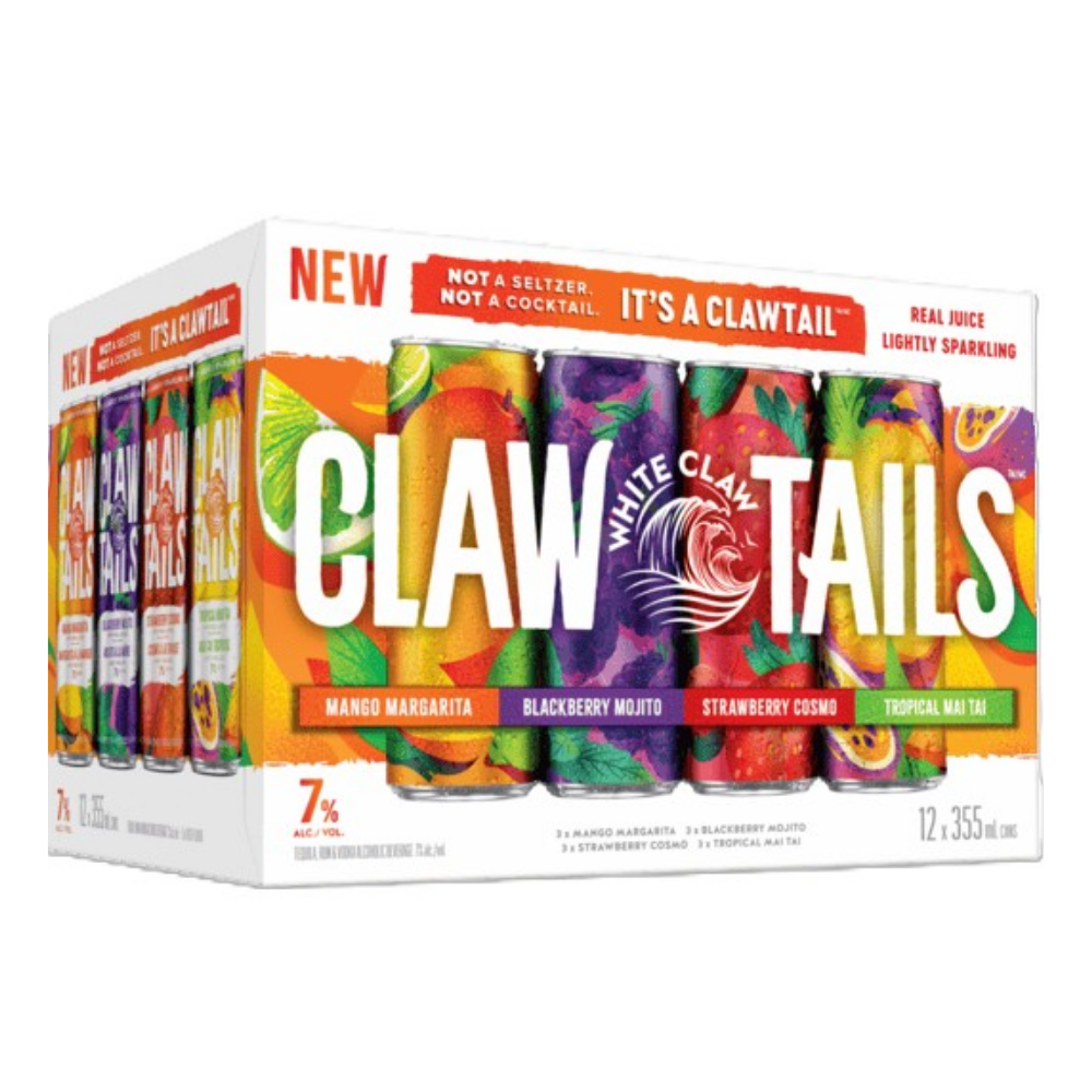 White Claw Clawtails Variety Pack 12x355