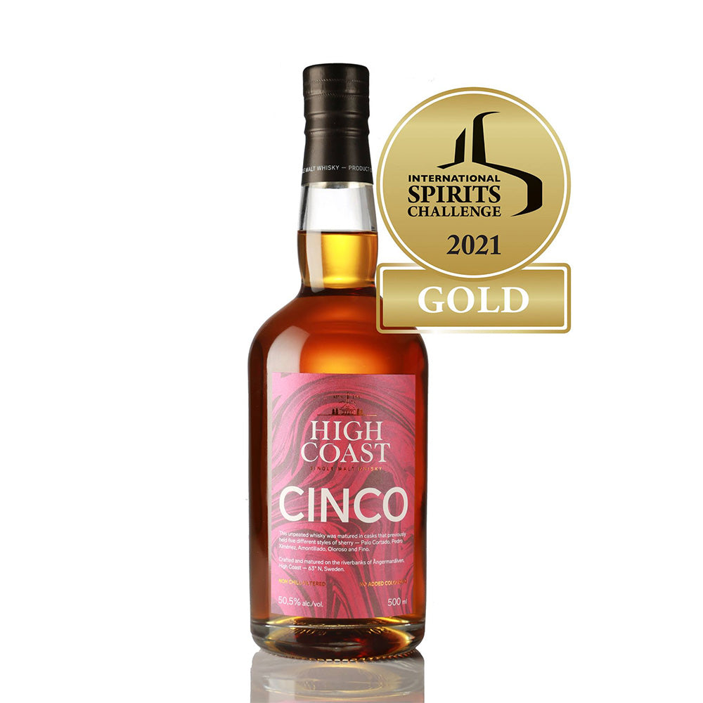 High Coast Cinco 6 Year Old Whisky
