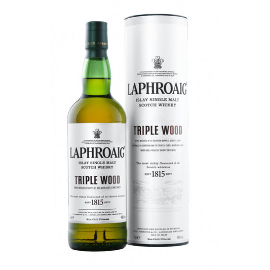 Laphroaig Triple Wood Islay Single Malt Scotch Whisky
