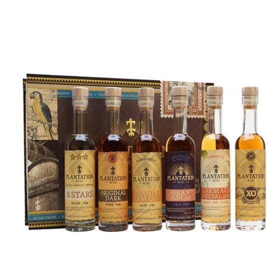Plantation Artisanal Rum Cigar Box Gift Set